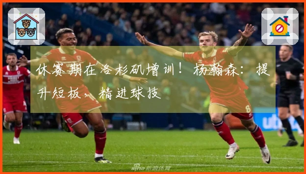 休赛期在洛杉矶增训！杨瀚森：提升短板，精进球技